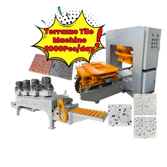 Hongfa Hft300 Cement Floor Terrazzo Tile Making Machine Price Tile Paver Brick Machine Terrazzo Tile Making Machine in Kazakhstan Pakistan Bolivia Chile
