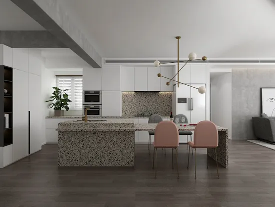 실내/실외 벽/바닥용 인공 브라운 테라조 모던 스타일