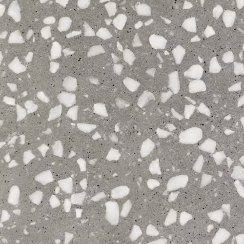 건축 장식 화이트 프래그먼트 브라운 테라조