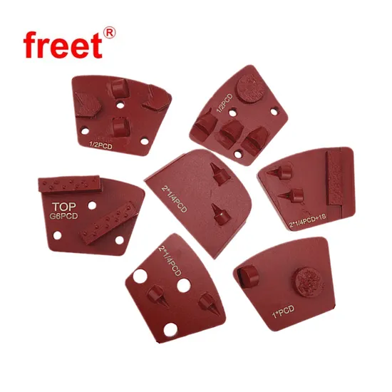 HTC 그라인더용 세그먼트 다이아몬드 콘크리트 연마 디스크 콘크리트 바닥 연마 블록