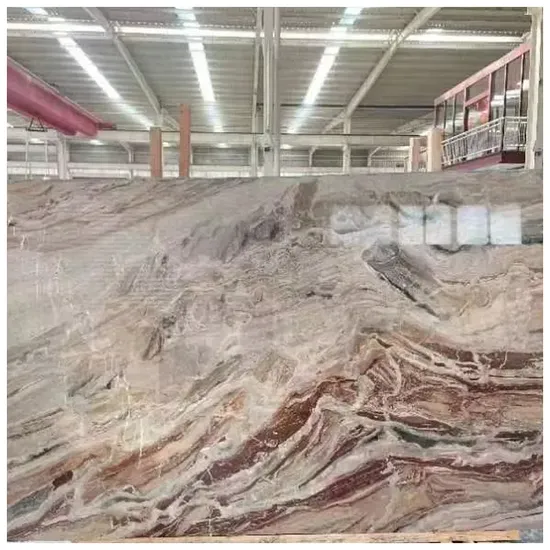 Terrazzo Look Ceppo Rosso Di Palladio 대리석 석판