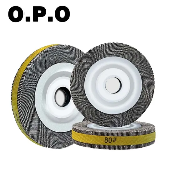 Premium 40# Aluminium Oxide Flap Wheel for Metal Polishing 